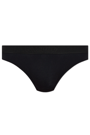 スーツ TOM FORD SS25 Thong briefs (KNJ009JEX166 BY110) Tom Ford Strings with logo | Women's Clothing | Vitkac
